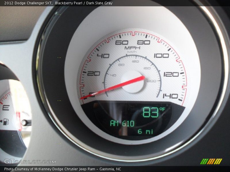 Blackberry Pearl / Dark Slate Gray 2012 Dodge Challenger SXT