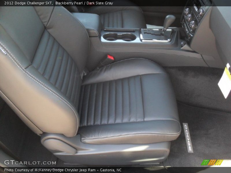 Blackberry Pearl / Dark Slate Gray 2012 Dodge Challenger SXT