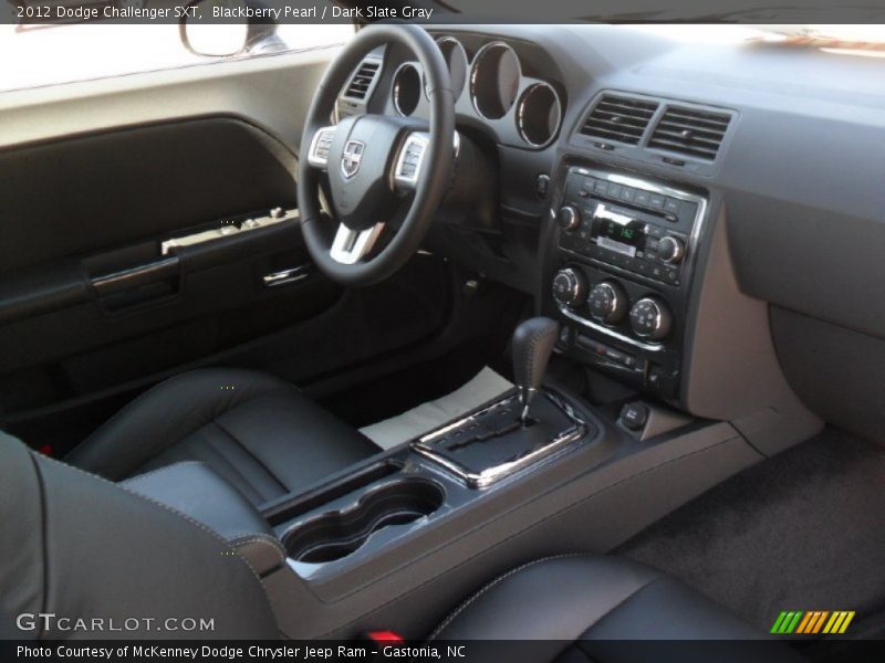 Blackberry Pearl / Dark Slate Gray 2012 Dodge Challenger SXT
