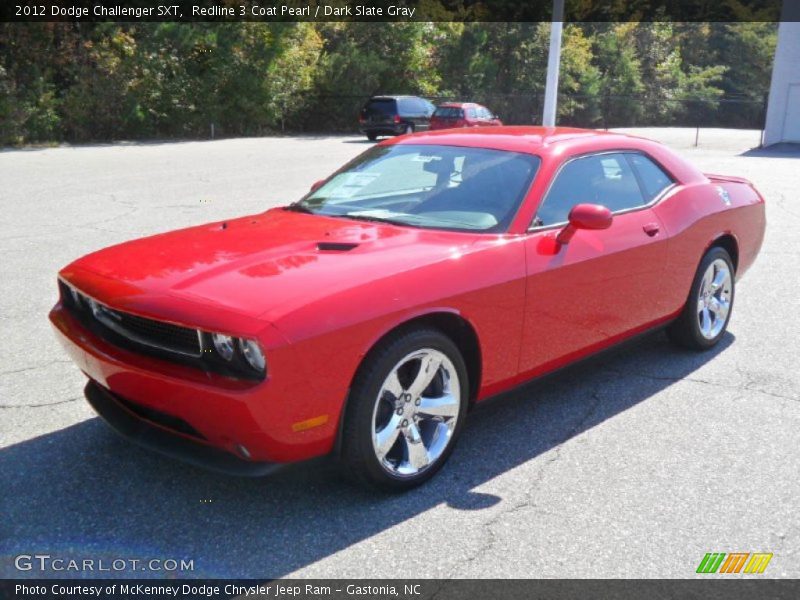 Redline 3 Coat Pearl / Dark Slate Gray 2012 Dodge Challenger SXT