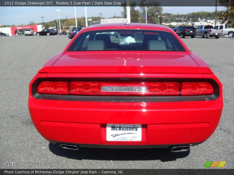 Redline 3 Coat Pearl / Dark Slate Gray 2012 Dodge Challenger SXT