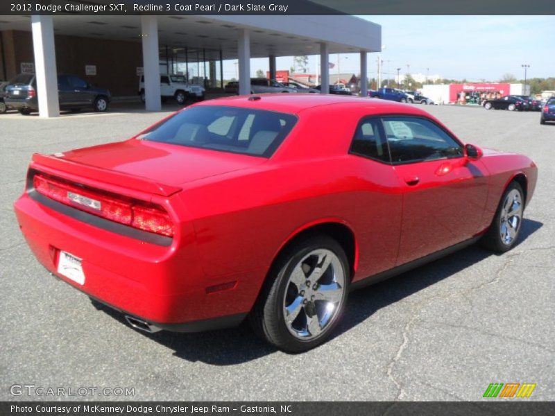 Redline 3 Coat Pearl / Dark Slate Gray 2012 Dodge Challenger SXT
