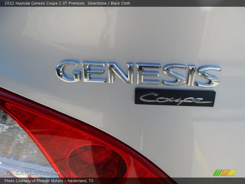  2012 Genesis Coupe 2.0T Premium Logo