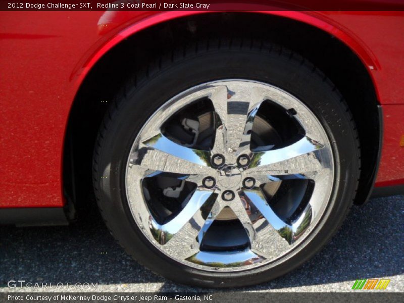 Redline 3 Coat Pearl / Dark Slate Gray 2012 Dodge Challenger SXT