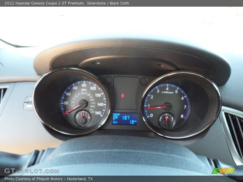  2012 Genesis Coupe 2.0T Premium 2.0T Premium Gauges