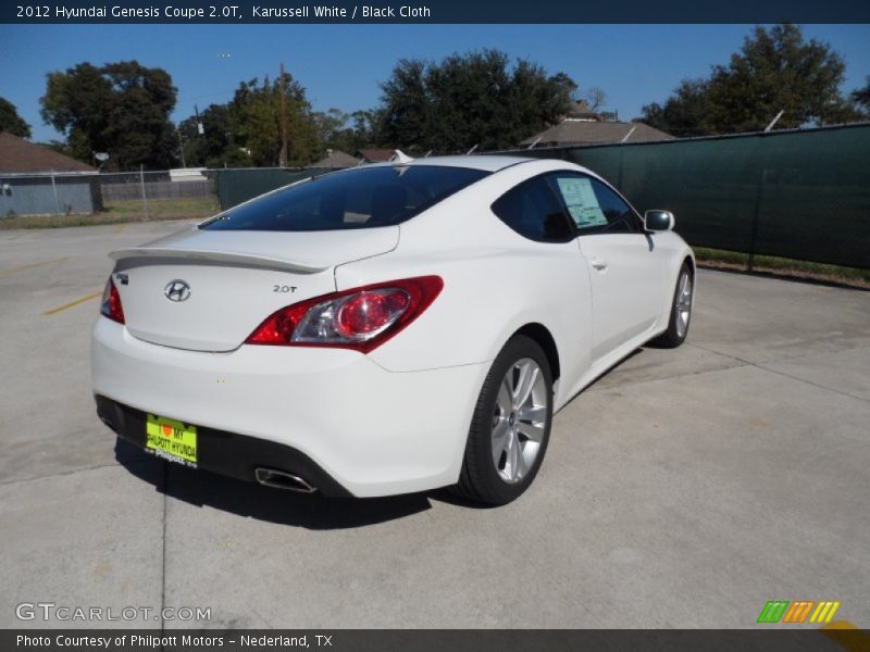  2012 Genesis Coupe 2.0T Karussell White