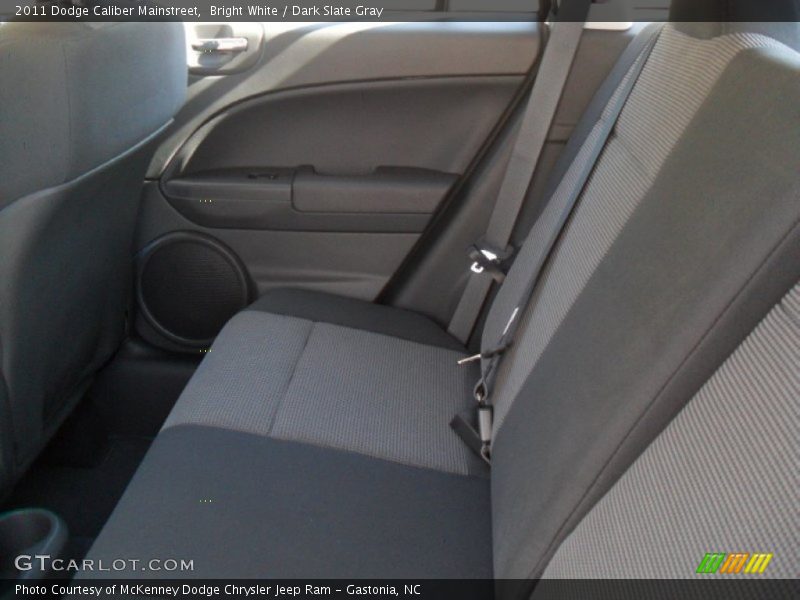 Bright White / Dark Slate Gray 2011 Dodge Caliber Mainstreet