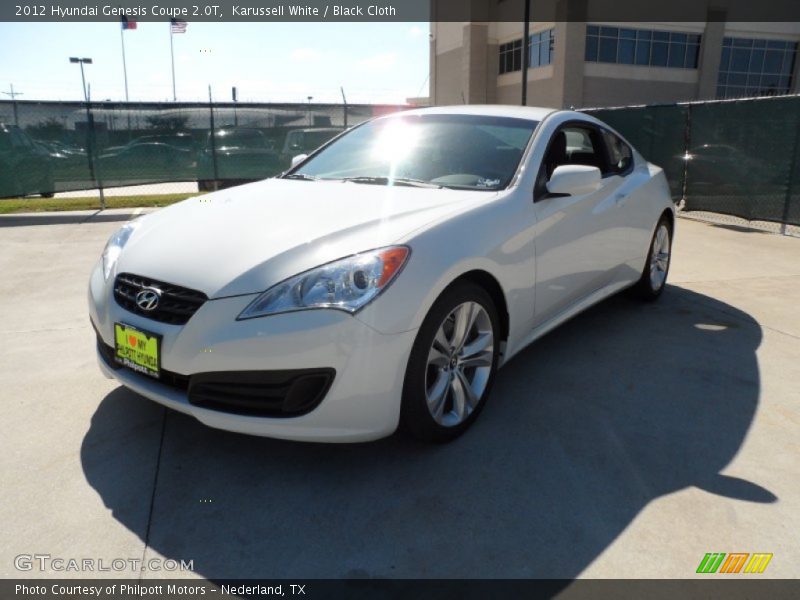 Front 3/4 View of 2012 Genesis Coupe 2.0T