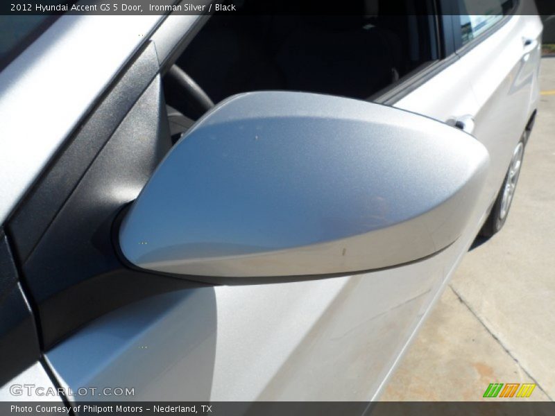 Ironman Silver / Black 2012 Hyundai Accent GS 5 Door