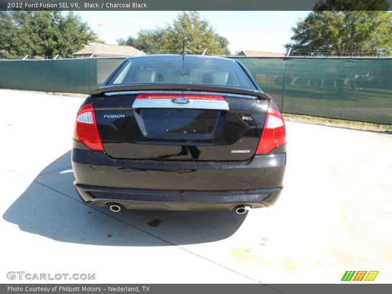 Black / Charcoal Black 2012 Ford Fusion SEL V6