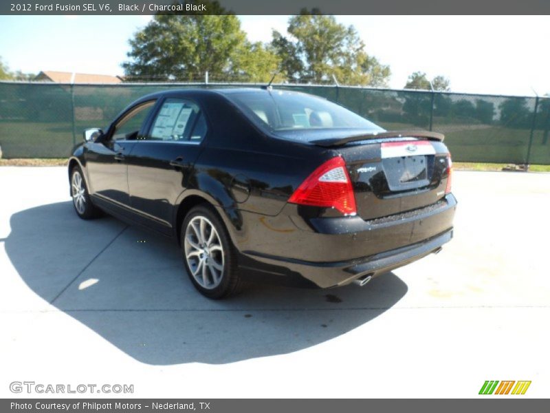 Black / Charcoal Black 2012 Ford Fusion SEL V6