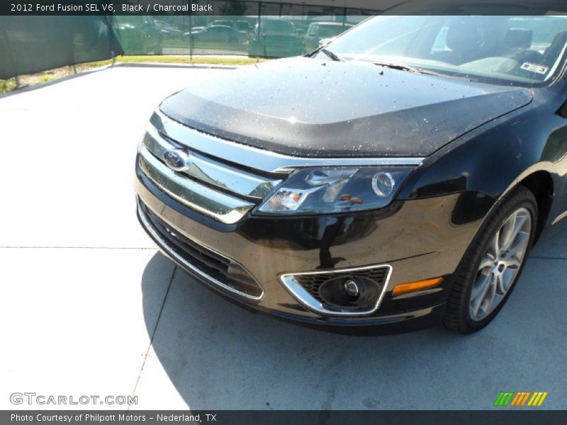 Black / Charcoal Black 2012 Ford Fusion SEL V6