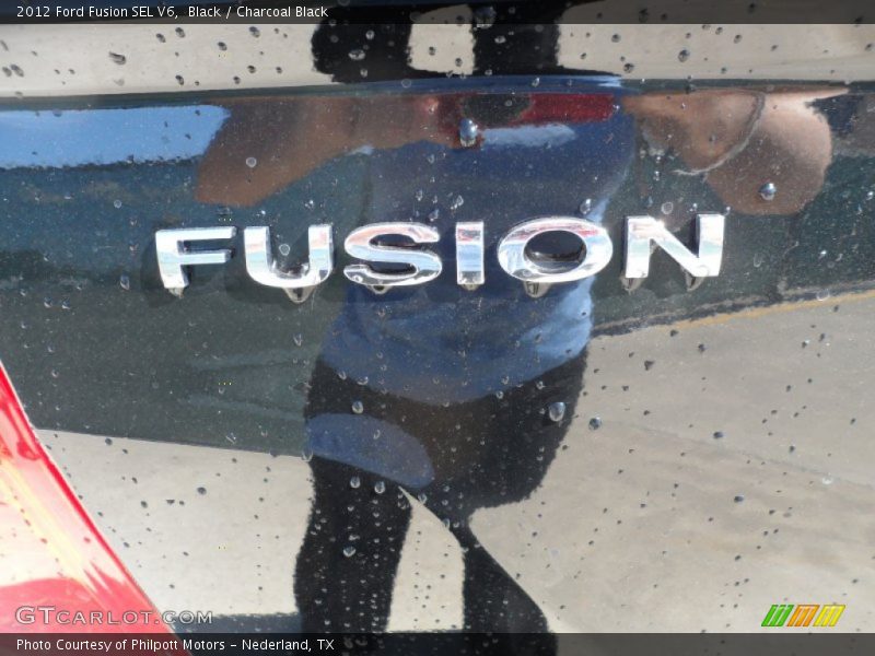 Black / Charcoal Black 2012 Ford Fusion SEL V6