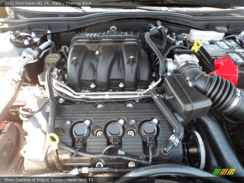  2012 Fusion SEL V6 Engine - 3.0 Liter Flex-Fuel DOHC 24-Valve VVT Duratec V6