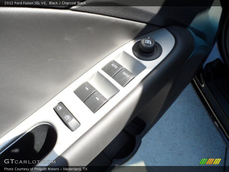 Black / Charcoal Black 2012 Ford Fusion SEL V6