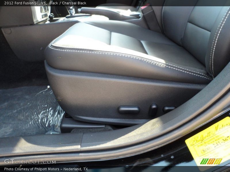 Black / Charcoal Black 2012 Ford Fusion SEL V6