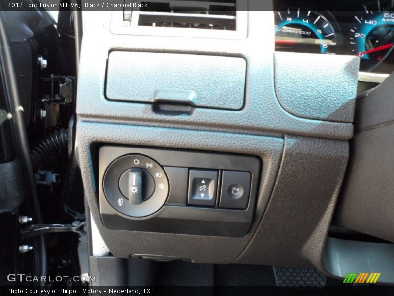 Black / Charcoal Black 2012 Ford Fusion SEL V6