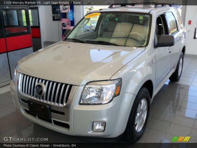 Light Sage Metallic / Stone 2009 Mercury Mariner V6
