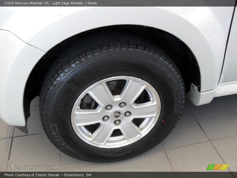 Light Sage Metallic / Stone 2009 Mercury Mariner V6