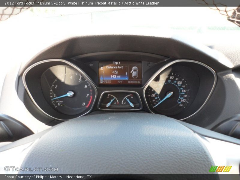 2012 Focus Titanium 5-Door Titanium 5-Door Gauges
