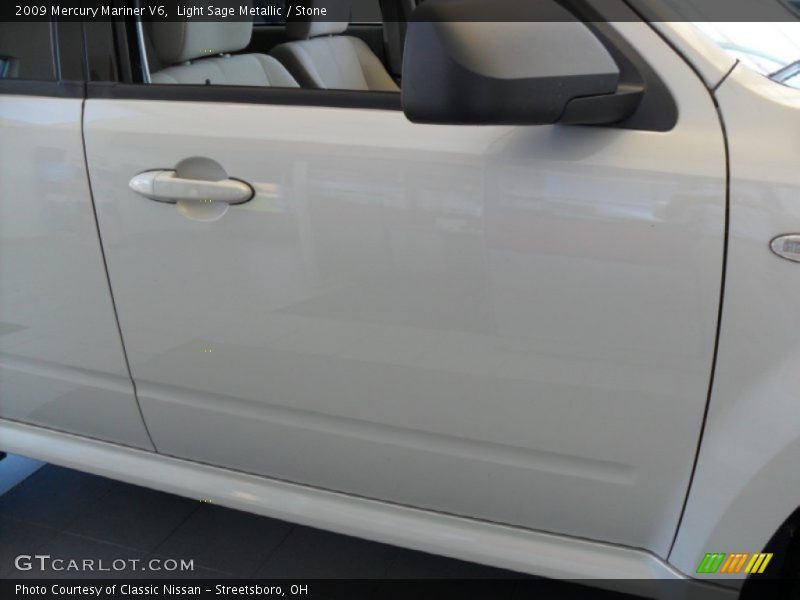 Light Sage Metallic / Stone 2009 Mercury Mariner V6