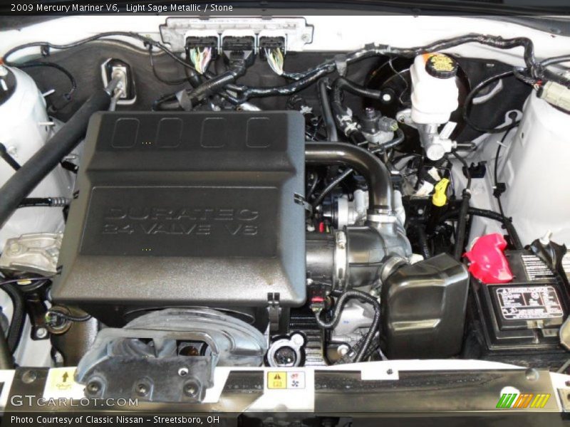 Light Sage Metallic / Stone 2009 Mercury Mariner V6