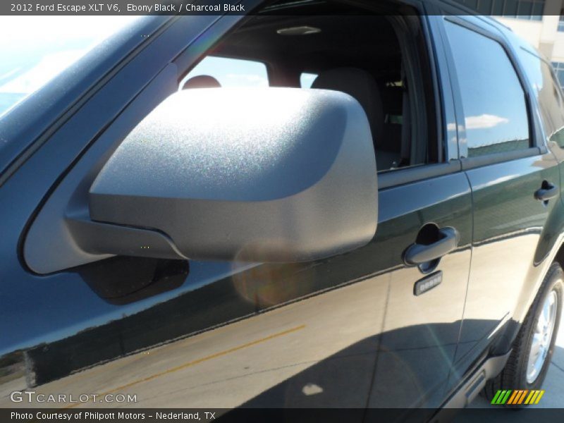 Ebony Black / Charcoal Black 2012 Ford Escape XLT V6
