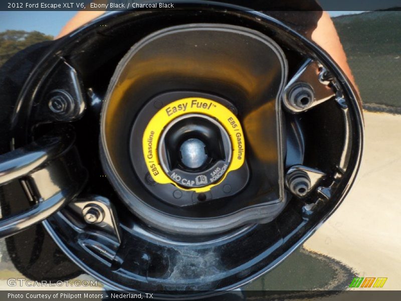 Ebony Black / Charcoal Black 2012 Ford Escape XLT V6