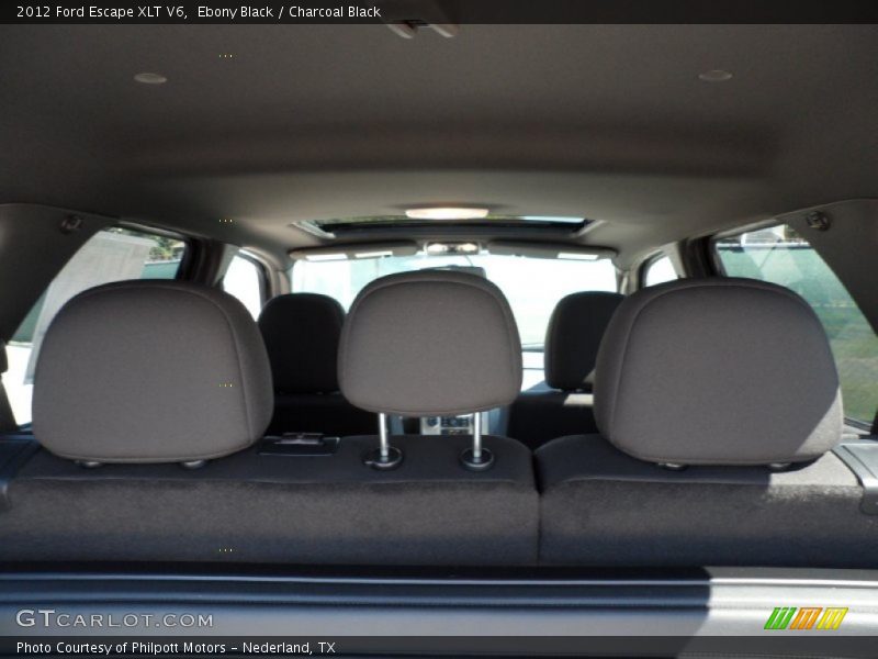 Ebony Black / Charcoal Black 2012 Ford Escape XLT V6