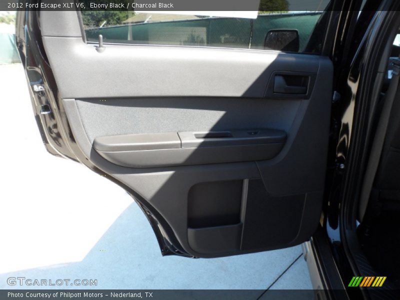 Ebony Black / Charcoal Black 2012 Ford Escape XLT V6