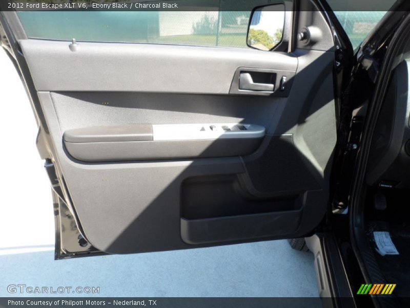 Ebony Black / Charcoal Black 2012 Ford Escape XLT V6