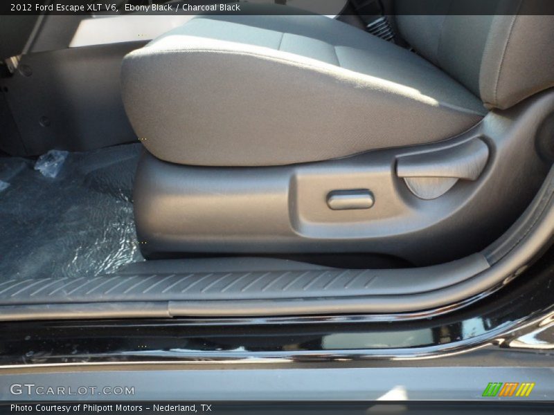 Ebony Black / Charcoal Black 2012 Ford Escape XLT V6
