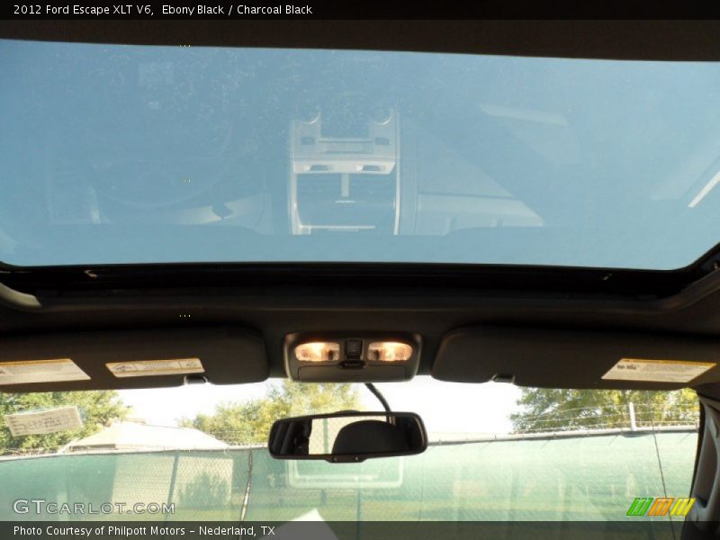 Ebony Black / Charcoal Black 2012 Ford Escape XLT V6