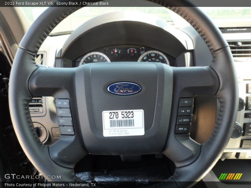  2012 Escape XLT V6 Steering Wheel