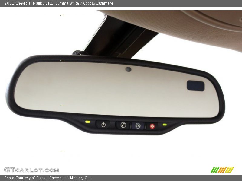 Summit White / Cocoa/Cashmere 2011 Chevrolet Malibu LTZ