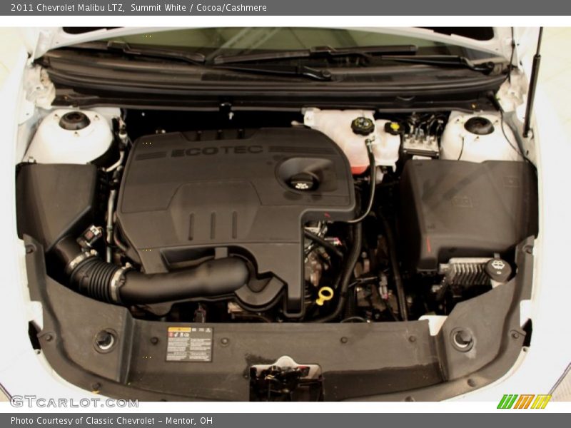 Summit White / Cocoa/Cashmere 2011 Chevrolet Malibu LTZ