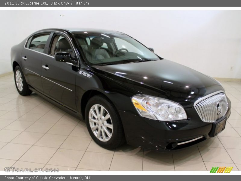 Black Onyx / Titanium 2011 Buick Lucerne CXL