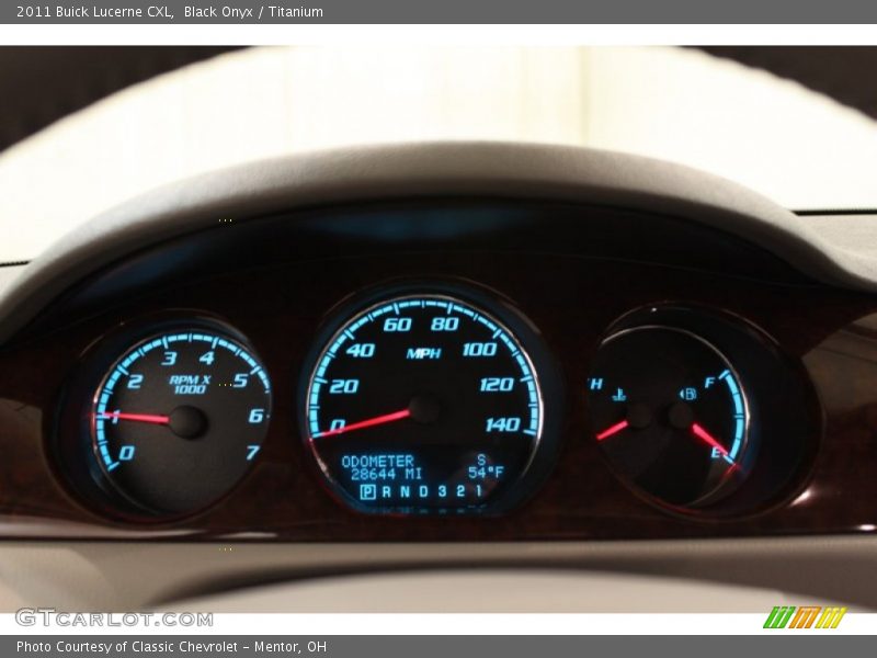 Black Onyx / Titanium 2011 Buick Lucerne CXL