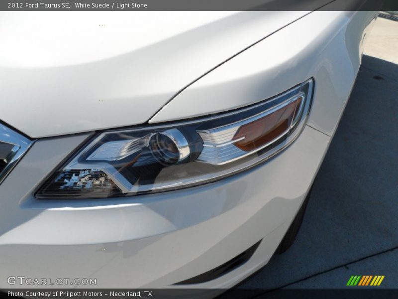 White Suede / Light Stone 2012 Ford Taurus SE