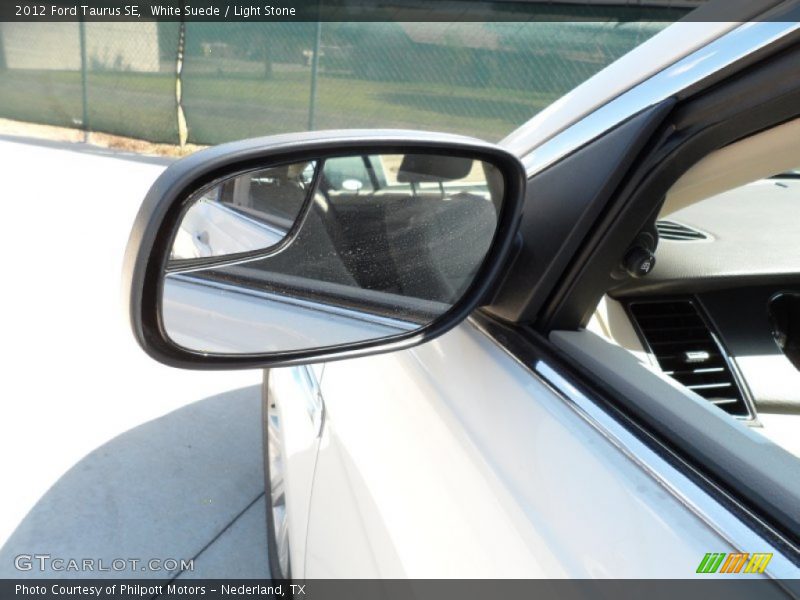 White Suede / Light Stone 2012 Ford Taurus SE