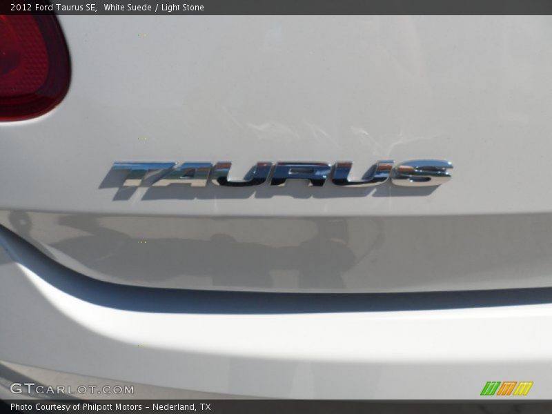 White Suede / Light Stone 2012 Ford Taurus SE