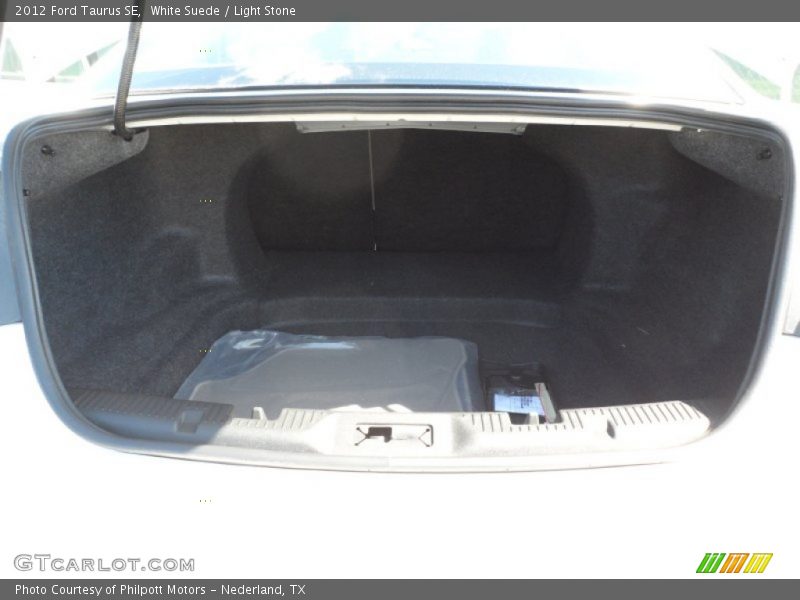 White Suede / Light Stone 2012 Ford Taurus SE