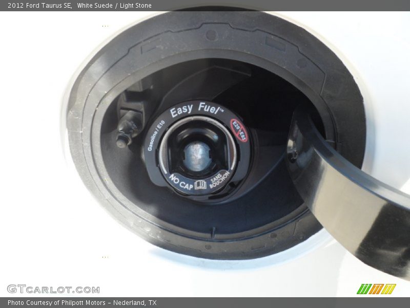 White Suede / Light Stone 2012 Ford Taurus SE