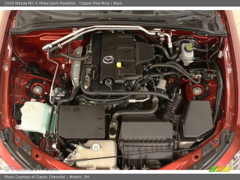  2009 MX-5 Miata Sport Roadster Engine - 2.0 Liter DOHC 16-Valve VVT 4 Cylinder