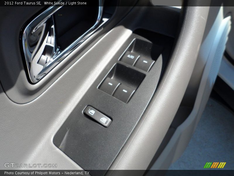 White Suede / Light Stone 2012 Ford Taurus SE
