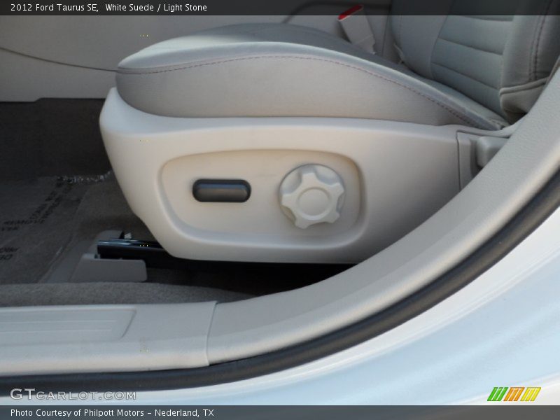 White Suede / Light Stone 2012 Ford Taurus SE
