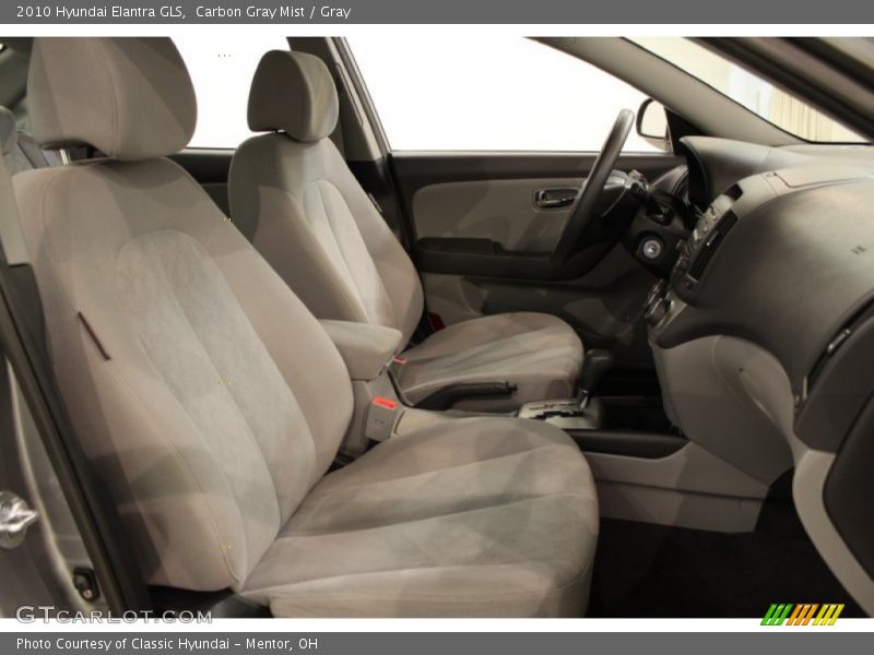 Carbon Gray Mist / Gray 2010 Hyundai Elantra GLS