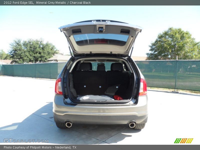 Mineral Grey Metallic / Charcoal Black 2012 Ford Edge SEL