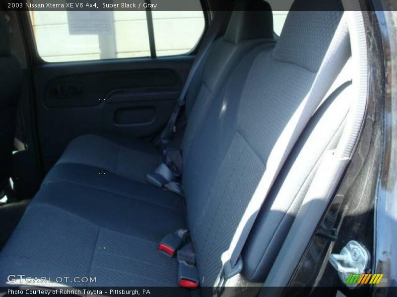 Super Black / Gray 2003 Nissan Xterra XE V6 4x4