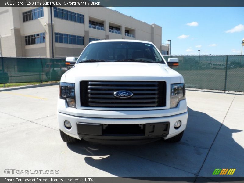 Oxford White / Black 2011 Ford F150 FX2 SuperCab